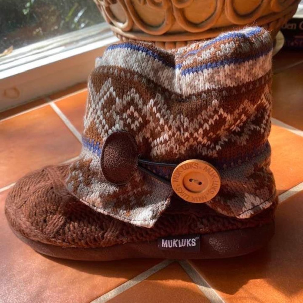 Muk Luks Ankle Booties NWOT